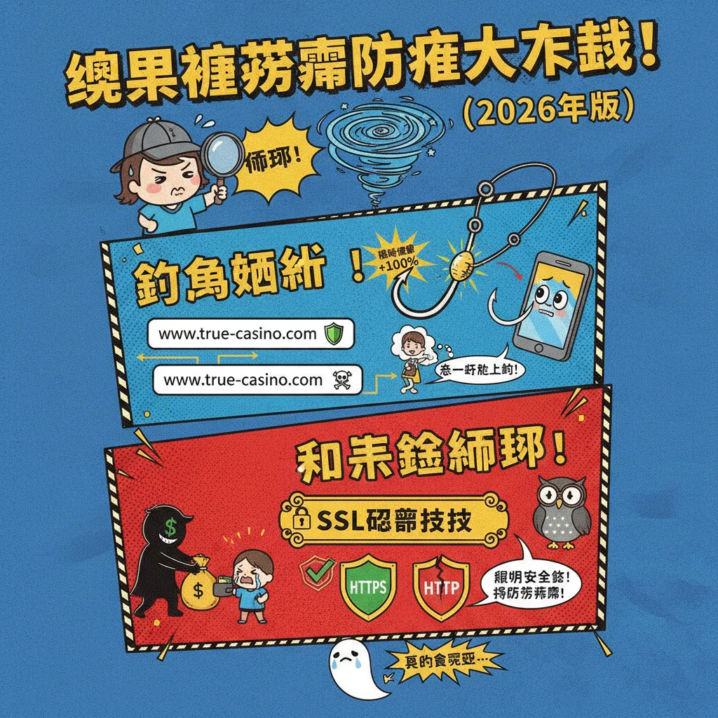 防範娛樂城詐騙：如何辨識釣魚網站與不出金陷阱