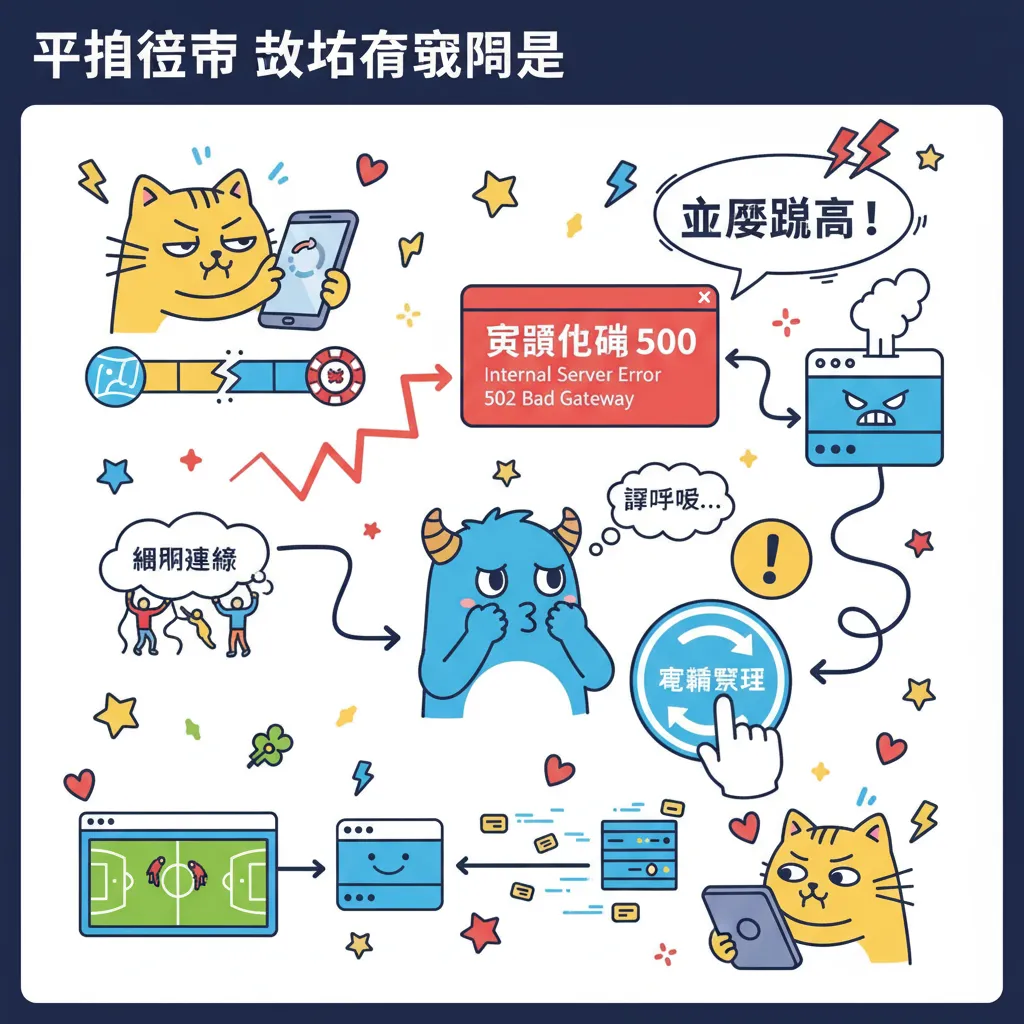 平博體育網站存取問題與伺服器錯誤排除