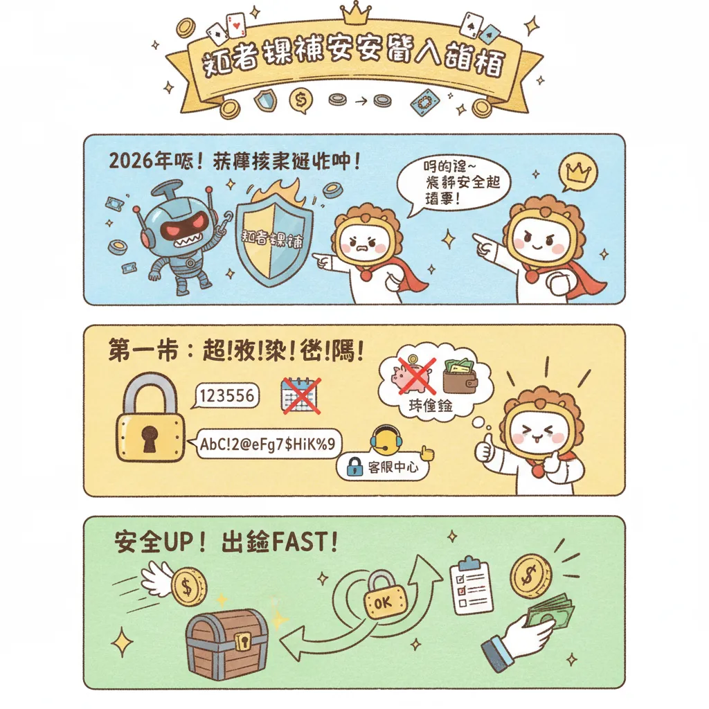 王者娛樂城登入指南：如何確保帳戶安全與出金速度？