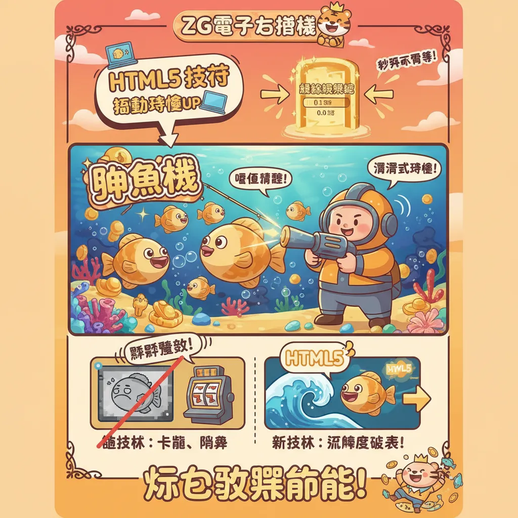 探索ZG電子老虎機：運用HTML5技術享受沉浸式娛樂城體驗
